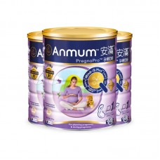 【新西兰直邮包邮】Anmum 安满 满悦孕妇奶粉 800克x3罐/箱（港版）【收件人身份证必须上传】【新疆、西藏、内蒙古、青海、宁夏、海南、甘肃，需加收运费】